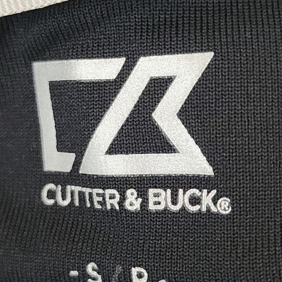 Cuter And Buck Drytec Women’s Black and White Quarter Zip Pop Over Size Small - Picture 7 of 10